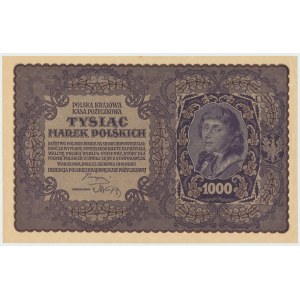 II RP, 1000 marek polskich 1919 I SERJA CC
