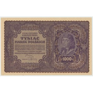 II RP, 1000 marek polskich 1919 II SERJA W