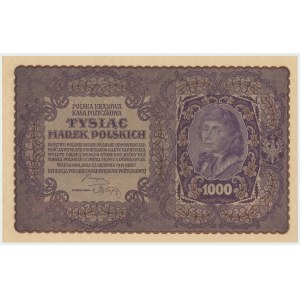 II RP, 1000 marek polskich 1919 II SERJA W