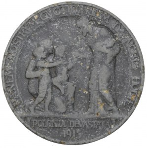 1915 Medal Polonia Devastata