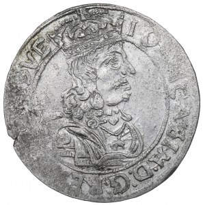 John II Casimir, 6 groschen 1663, Lviv
