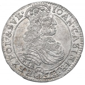 John II Casimir, 18 groschen 1668, Bromberg