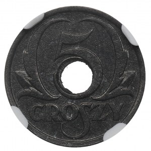 GG, 5 groschen 1939 - NGC MS65