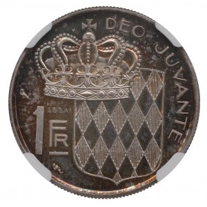 Monaco, 1 franc 1960 - ESSAI NGC PF65