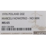 Peoples Republic of Poland, 20 zloty 1976 Nowotko - NGC MS65