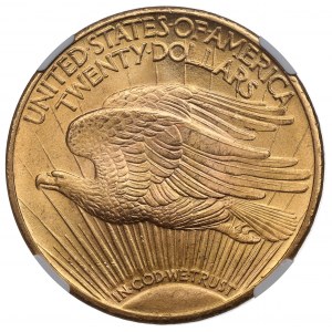 USA, 20 dollars 1924 - NGC MS65
