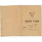 II RP, Książeczka Wojskowa - nauczyciel Nowy Sącz