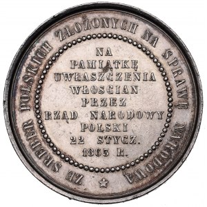 1863 Medal Uwłaszczenie chłopów