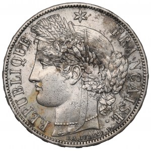 France, 5 francs 1870 A