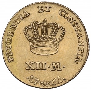 Denmark, 12 mark 1761