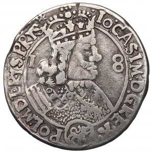 John II Casimir, 18 groschen 1656, Lviv