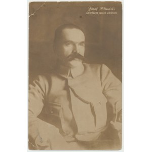II RP, Pocztówka patriotyczna Piłsudski