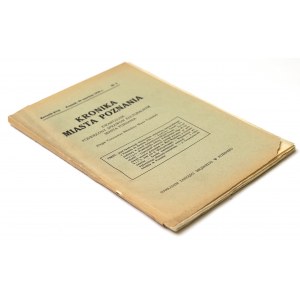 Kronika Miasta Poznania rocznik XVII nr. 2