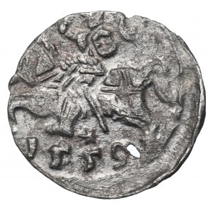 Sigismondo II Augusto, Denario 1559, Vilnius
