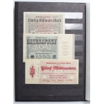 Klaser banknotów - głównie Niemcy ( 56 egz.)