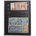 Klaser banknotów - głównie Niemcy ( 56 egz.)