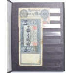 Klaser banknotów - głównie Niemcy ( 56 egz.)