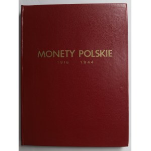 Kolekcja monet w dedykowanym klaserze na Polskie Monety 1916-1944