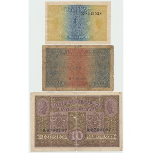 GG, 1/2 - 10 mkp 1916 B Jenerał i Generał