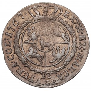 Stanislaus Augustus, 4 groschen 1767