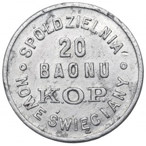 II RP, 1 złoty, 20 baon KOP Nowe Święciany - rzadkie