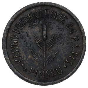 II Republic of Poland, 20 groschen 84 regiment Pinsk