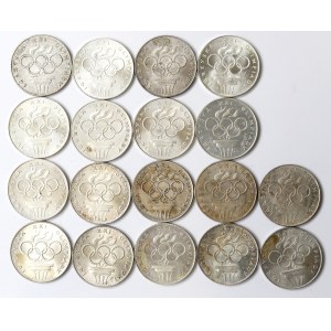 People's Republic of Poland, Set of 200 Gold 1976 (18 copies)