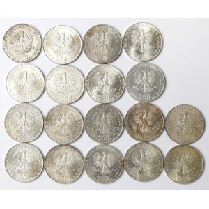People's Republic of Poland, Set of 200 Gold 1976 (18 copies)