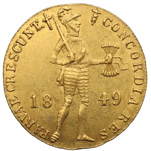 Pays-Bas, Ducat 1849
