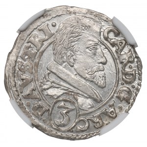Schlesien, Bishopic of Breslau, 3 kreuzer 1615 - NGC MS64