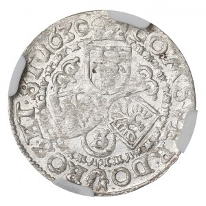 Bohemia, Albrecht von Wallenstein, 3 kreuzer 1630 - NGC MS63
