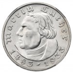 Germany, III Reich, 2 mark 1935 F Martin Luther - NGC MS66