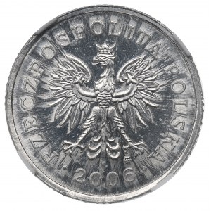 Third Republic, 5 pennies 2006 - Sample in Aluminum NGC MS64