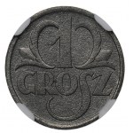 GG, 1 penny 1939 - NGC MS65