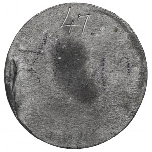 Poniatowski, Medal 1777 - jednostronna odbitka