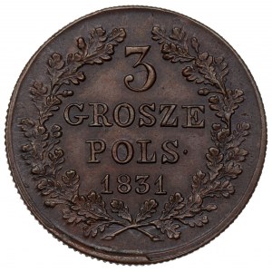 November Uprising, 3 groschen 1831