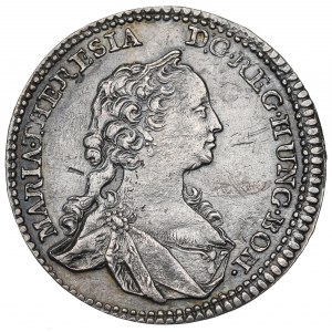 Austria, Maria Theresa, 1/4 thaler 1742