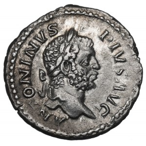 Empire romain, Caracalla, Denier - PONTIF TR P XII COS III