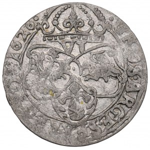 Sigismund III. Vasa, Sixpence 1626, Krakau - Datum auf beiden Seiten ex Ciura