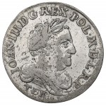 Jan III Sobieski, Szóstak 1680, Kraków - ILUSTROWANY