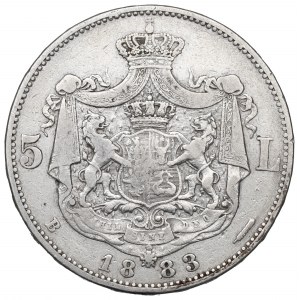 Rumunsko, Karel I., 5 lei 1883