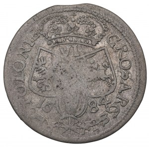 John III Sobieski, Sixpence 1684, Krakow