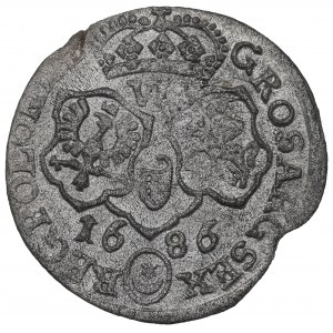 John III Sobieski, 6 groschen 1686 - imitation