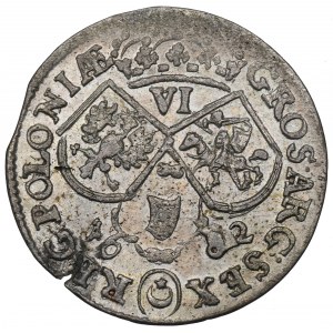 Re Jan III Sobieski, 6 luglio 1682, Cracovia - busto con corona d'alloro