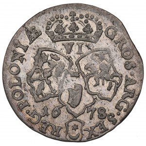 John III Sobieski, 6 groschen 1678, Bromberg