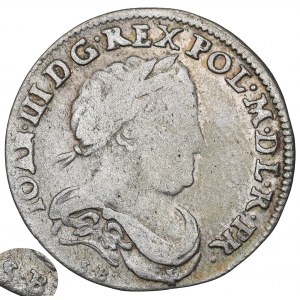 John III Sobieski, 6 groschen 1677, Bromberg