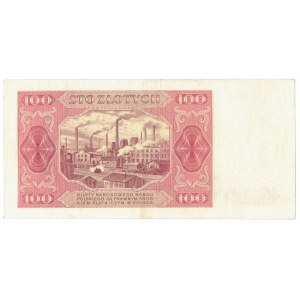 PRL, 100 złotych 1948 O RZADKOŚĆ