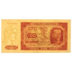 PRL, 100 złotych 1948 O RZADKOŚĆ