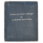 Jugosławia, Order Zasługi Wojennej - srebro