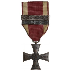 II RP, Krzyż Walecznych 1920 - mały Knedler numerowany